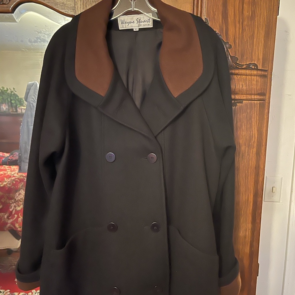 Wayne Stuart Wool coat - Picture 2 of 5
